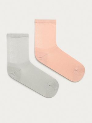 Ponožky Calvin Klein ružová farba